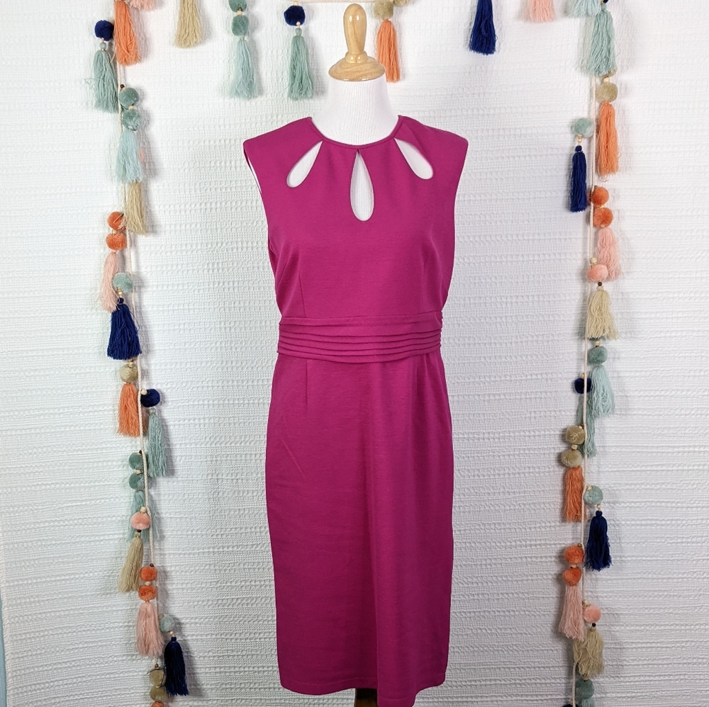 Aidan Mattox Cut Out Dress